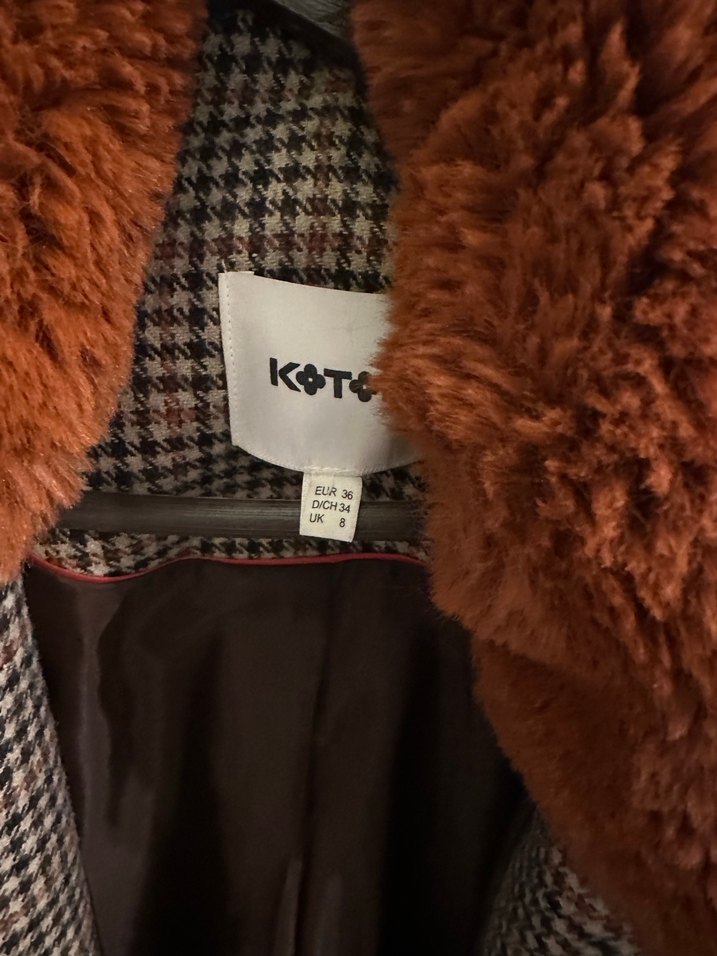 Kahverengi Ekose Desenli Kaban - Görsel 4