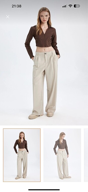Defacto Klasik Pantolon wide leg