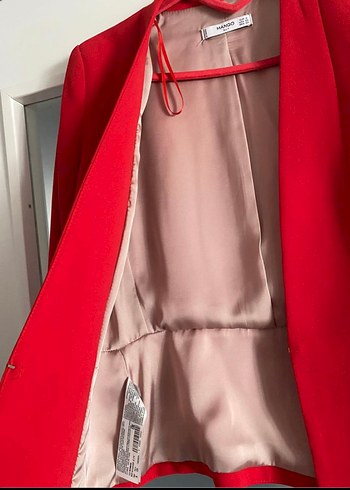 Kırmızı Blazer - Görsel 2