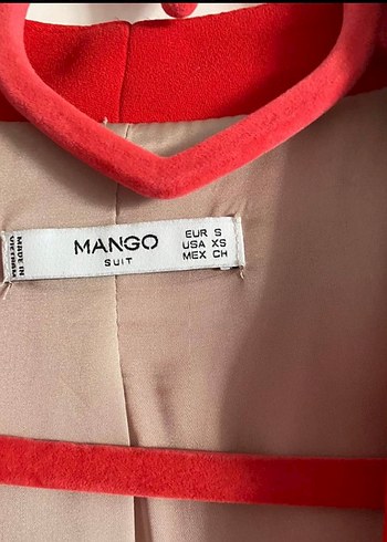 Kırmızı Blazer - Görsel 3