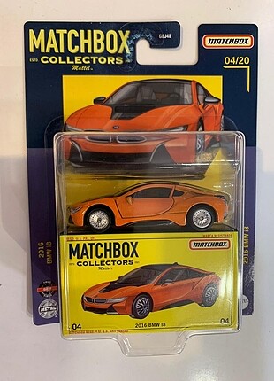 2016 BMW i8 1/64 7cm Matchbox Super Fast Series Araç