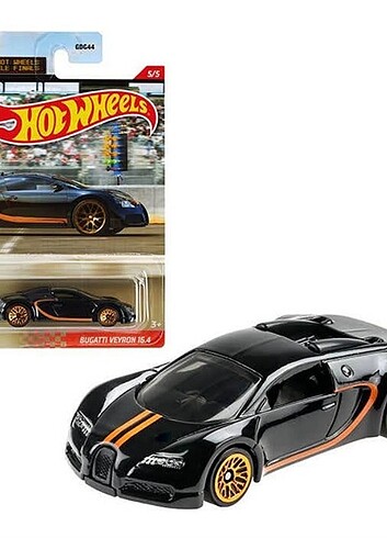 Bugatti Veyron 16.4 7cm 1/64 Ölçek Hot Whells Diecast Araç