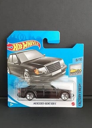 Mercedes-Benz 500E 1/64 7cm Hot Whells Araç