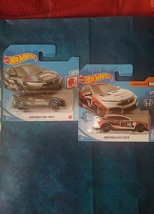 Honda Civic TypeR 1/64 7cm 2021Hot Whells Araç 