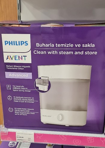 Philips Avent Buharlı Hijyenik Temizleyici