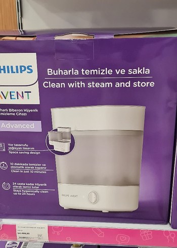 Philips Philips Avent Buharlı Hijyenik Temizleyici