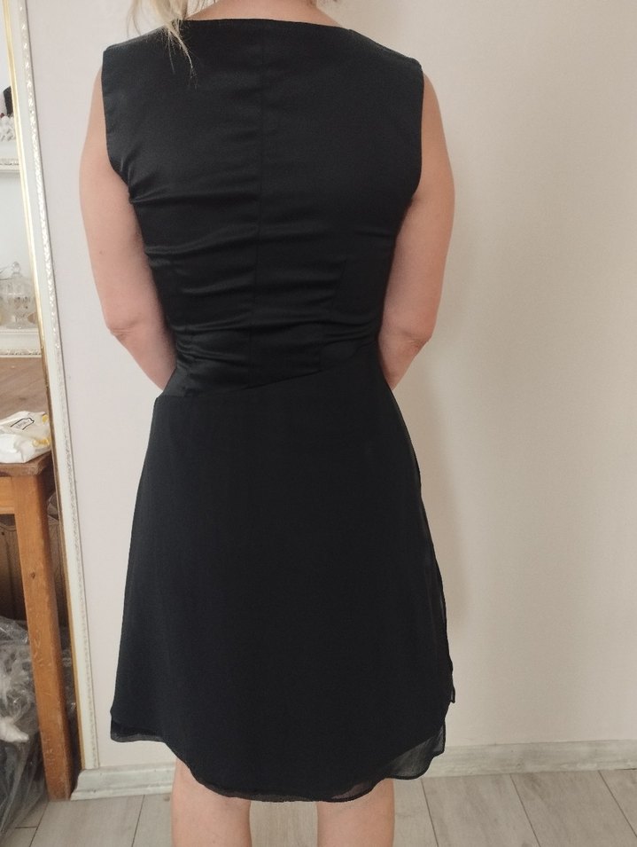 Siyah Fitted Midi - Görsel 2