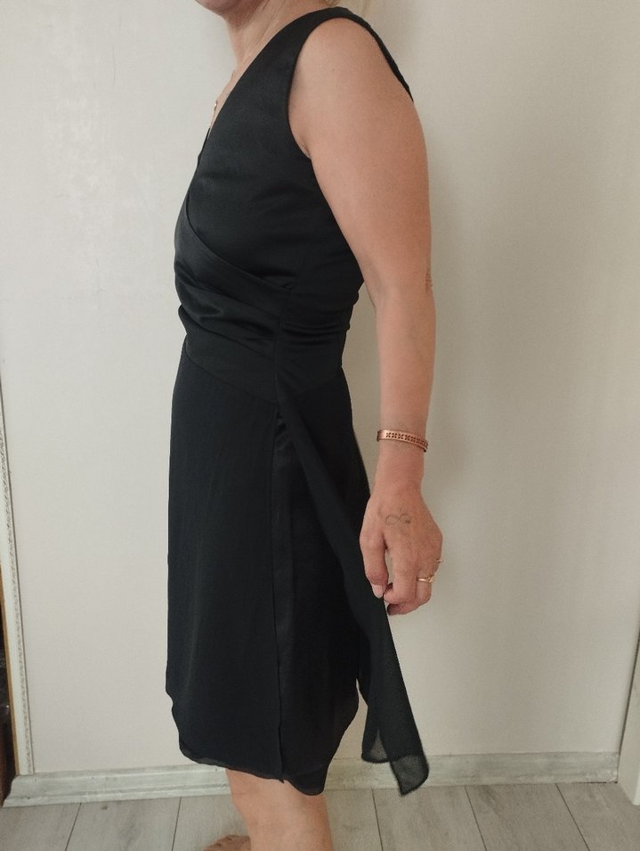 Siyah Fitted Midi - Görsel 3