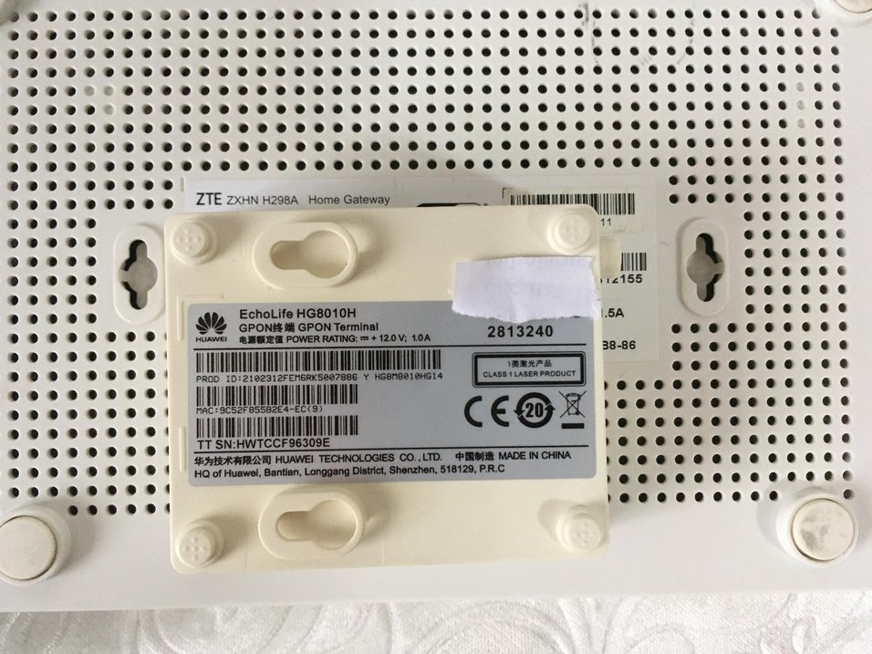 ZTE Fiber Modem ve Huawei Gpon ONT Cihazı - Görsel 4
