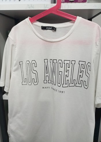Diğer Beyaz Los Angeles Baskılı Tişört