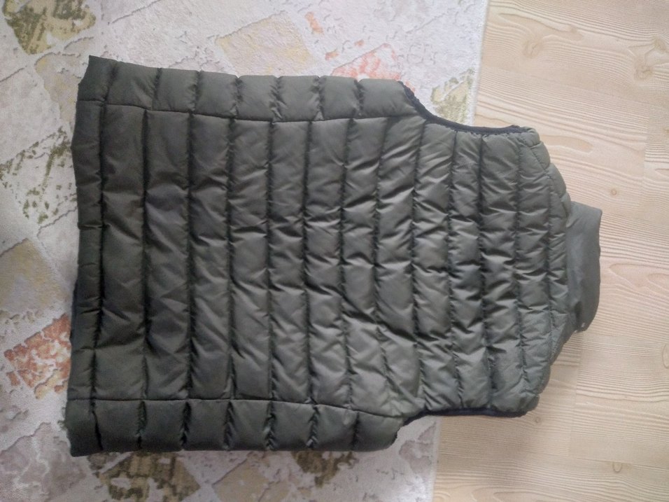 haki Kapitone Yelek Fermuarlı Erkek - Görsel 5