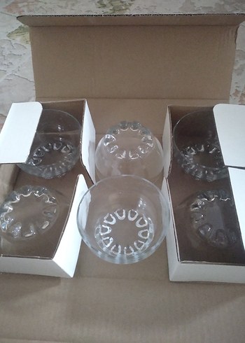 Karaman 6'lı Cam Kase Seti - Görsel 2