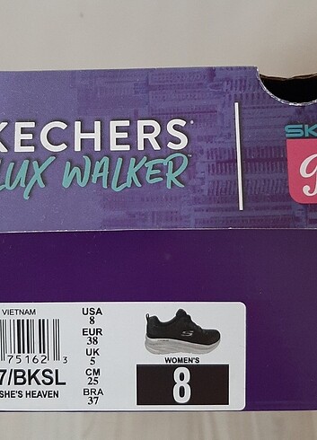 38 Beden siyah Renk Skechers spor ayakkabi