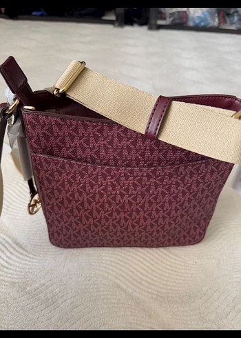 Beden bordo Renk Michael Kors ORJİNAL jetset travel çanta