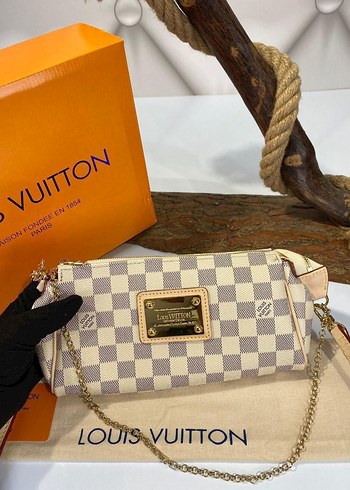 Beden beyaz Renk Louis Vuitton eva monogram çanta krem