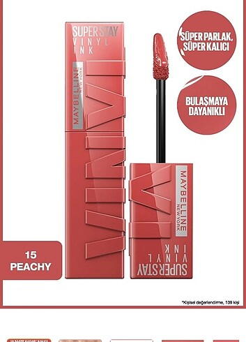 Maybelline superstay vinly likit ruj