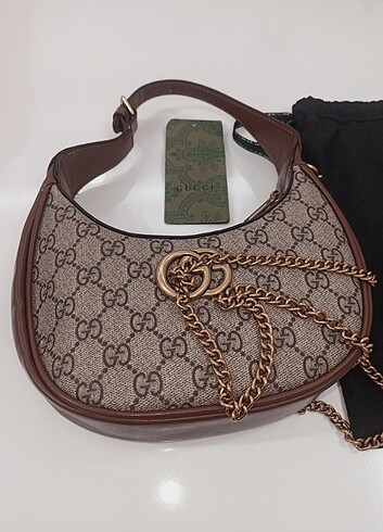 Gucci marmont half moon bag mini çanta