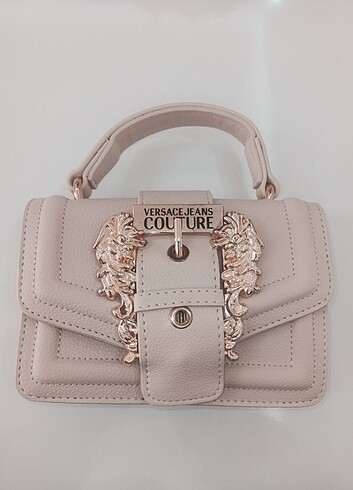 Versace Versace krem rengi mini çanta