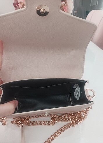 Beden Versace krem rengi mini çanta