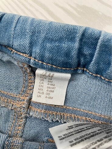 6-9 Ay Beden H&M Jean