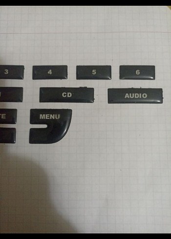 linea punto teyp tuş stickerleri - Görsel 3