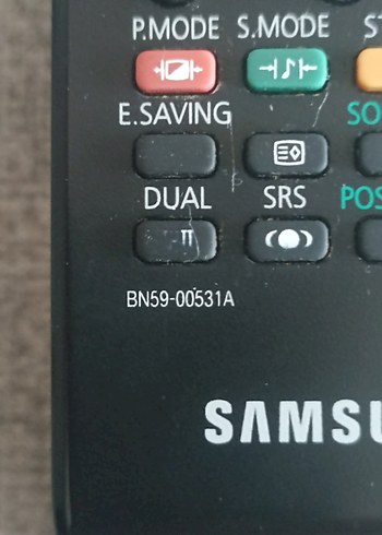 Samsung BN59 0531A orjinal tv kumandası - Görsel 4