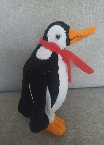 Coca-Cola Temalı Renkli Penguen Peluş Oyuncak - Görsel 3