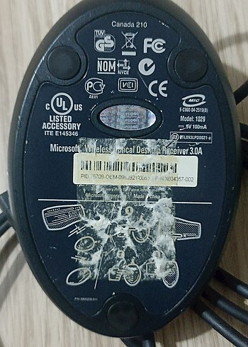 Microsoft wireless optical desktop receiver - Görsel 4