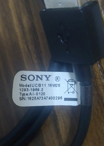 sony ucb11 micro usb orjinal şarj ve Data kablosu - Görsel 3