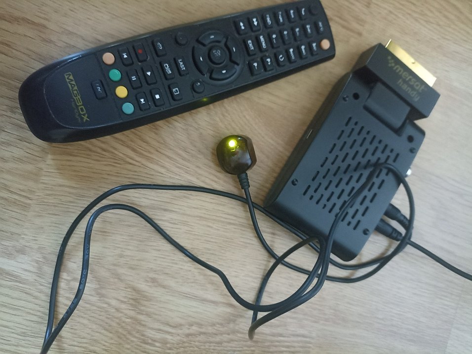 Mersat Handy Uydu Alıcısı ve Kumanda sorunsuz((HD DEĞİLDİR)) . - Görsel 2