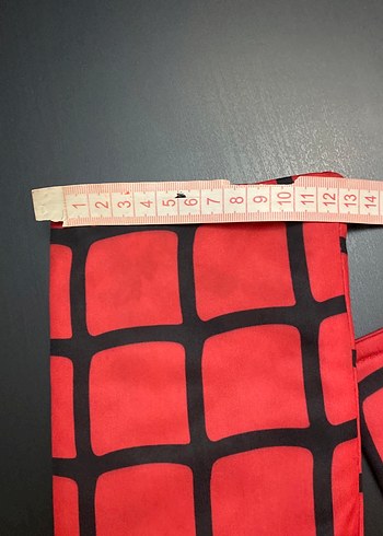 Kareli Kırmızı Erkek Spierderman Kostüm Çizmesi - Görsel 3