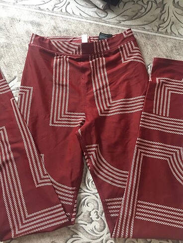 s Beden bordo Renk H&M tayt