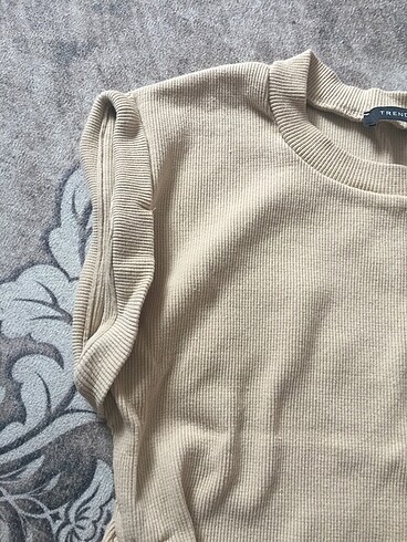 l Beden camel Renk Trendyol bluz