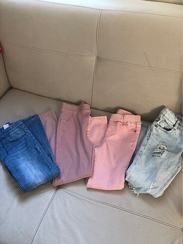 4 parça LCW kot pantolon