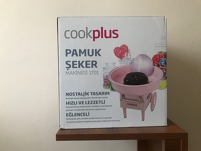 Pamuk Şeker Makinesi (Pembe)