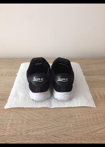 26 Beden siyah Renk Erkek Çocuk Siyah Spor Ayakkabı Velcro