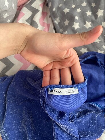 m Beden Bershka straplez bluz