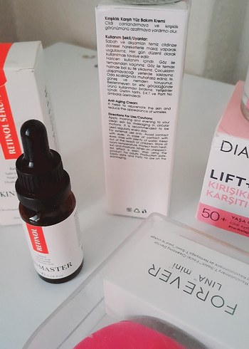 sifir marka kırışıklık seti retinol seti - Görsel 5