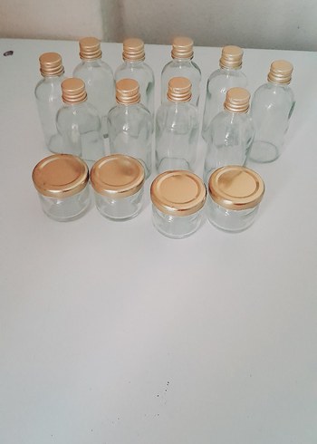 Bej Bebek Şişesi ve Kavanoz Seti - Görsel 2