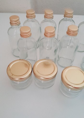 Bej Bebek Şişesi ve Kavanoz Seti - Görsel 3