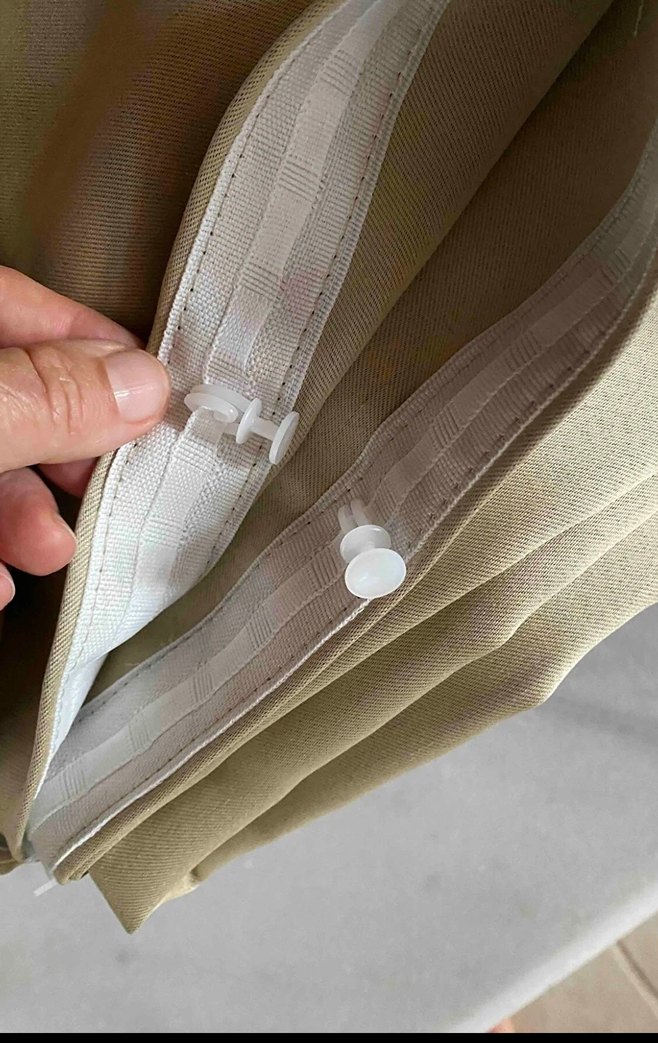 2 kanat Fon perde - Görsel 3