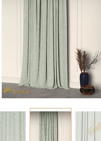 İki kanat fon perde - Görsel 3