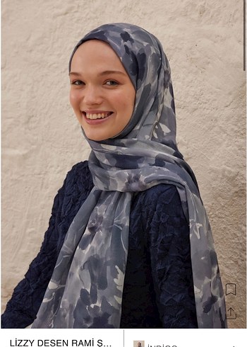 fresh scarf rami desenli sal