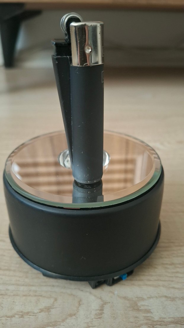 Clipper Yeniden Kullanılabilir Siyah Çakmak - Görsel 5