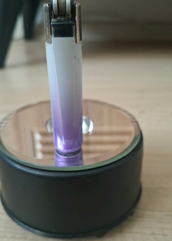 Parlak Mor Clipper Yeniden Kullanılabilir Çakmak - Görsel 4