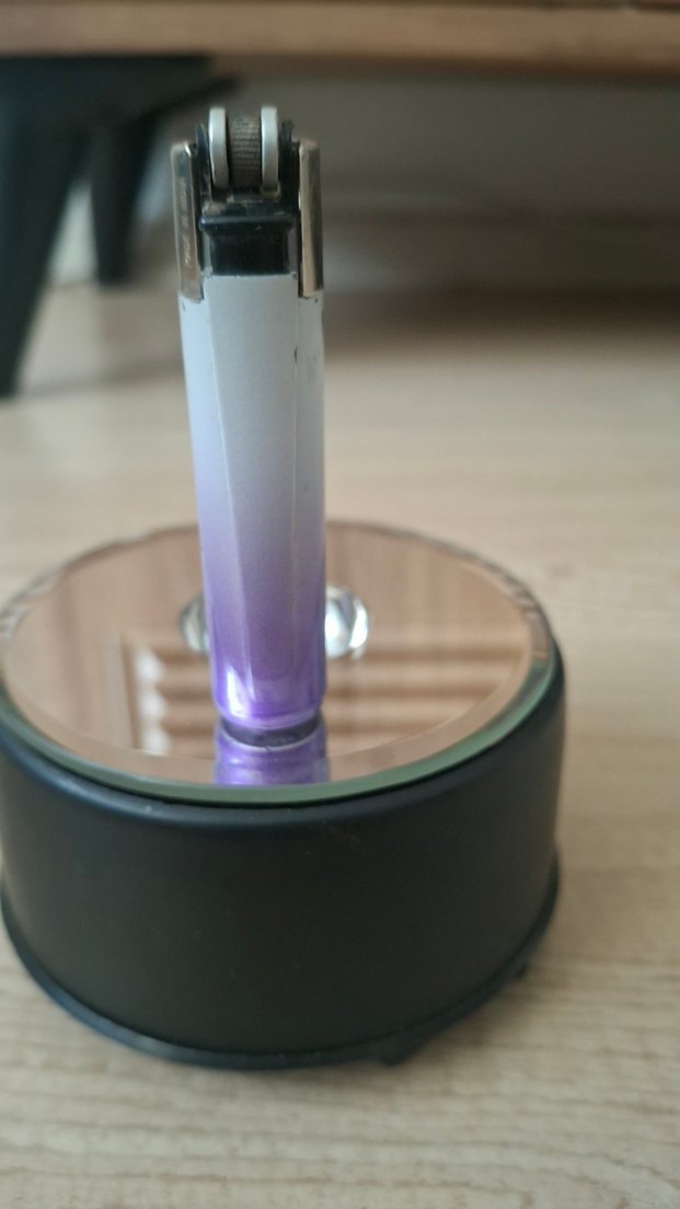 Parlak Mor Clipper Yeniden Kullanılabilir Çakmak - Görsel 4