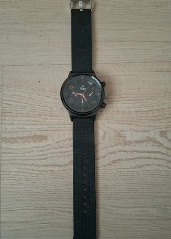 Siyah Minimalist Biker Erkek Kol Saati.PİLİ YOKTUR - Görsel 3