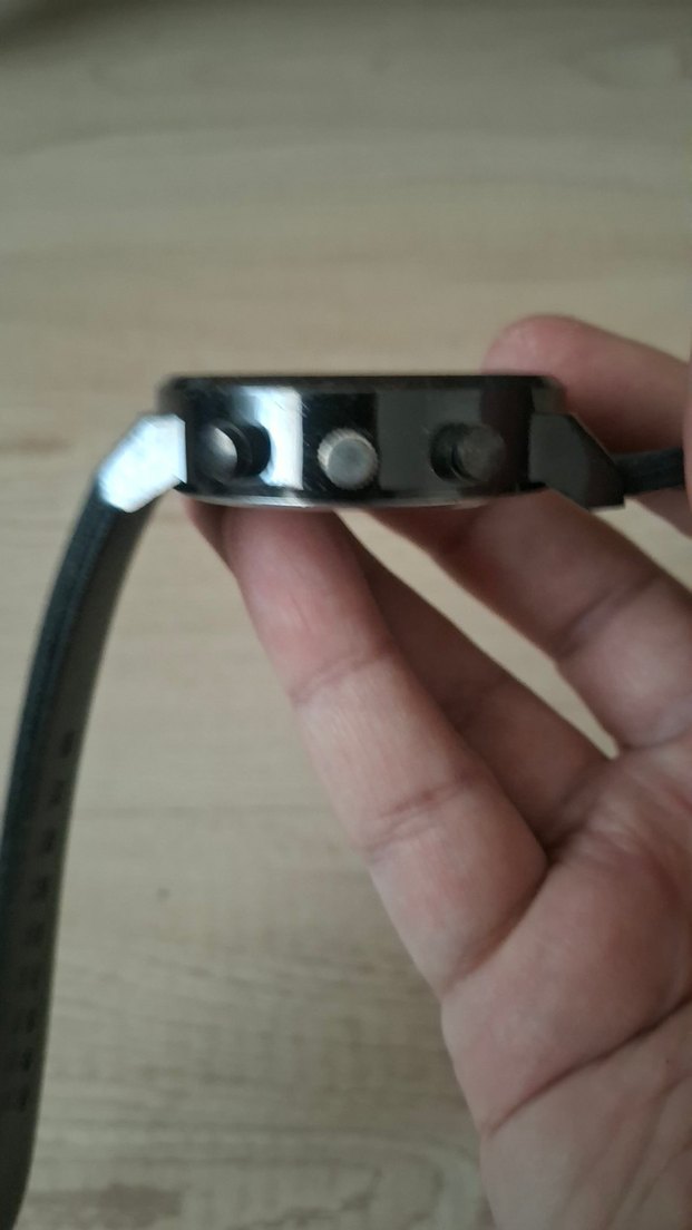 Siyah Minimalist Biker Erkek Kol Saati.PİLİ YOKTUR - Görsel 5