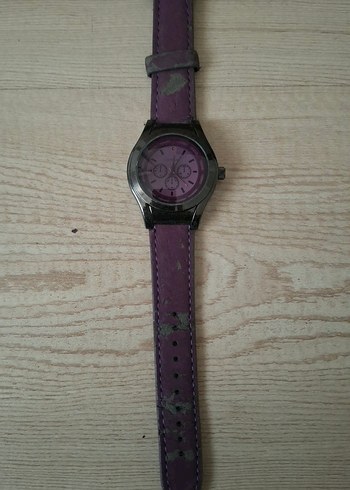 MOR RENK BAYAN KOL SAATİ.PİLİ YOKTUR - Görsel 3