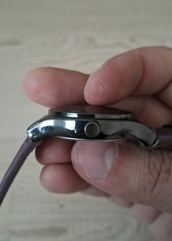 MOR RENK BAYAN KOL SAATİ.PİLİ YOKTUR - Görsel 7